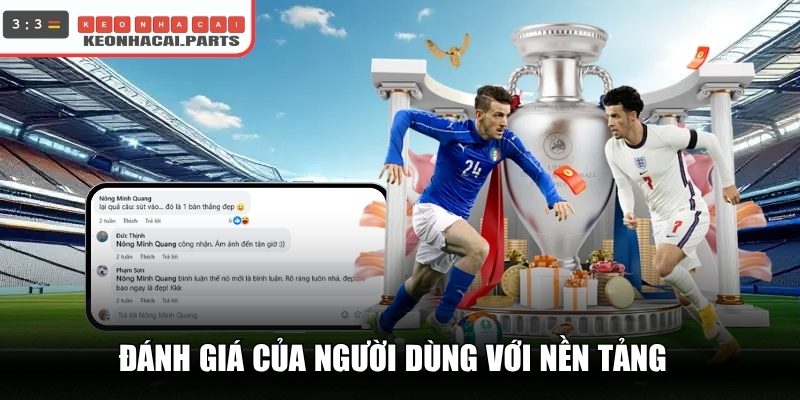 Đánh giá của người dùng với nền tảng Keonhacai
