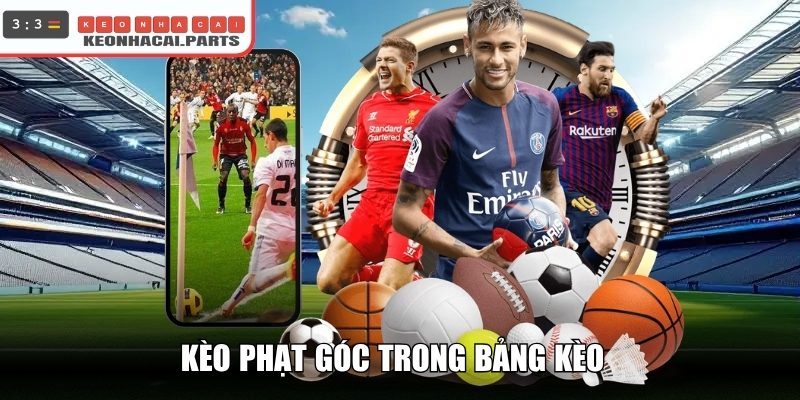 Kèo phạt góc trong bảng kèo
